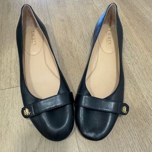 Ralph Lauren Black Ballet Flats